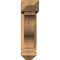 Ekena Millwork Funston Arts and Crafts Smooth Bracket w/ Offset Brace, Western Red Cedar, 5 1/2"W x 20"D x 20"H BKT0604X20X20FST03SWR - alternate 2